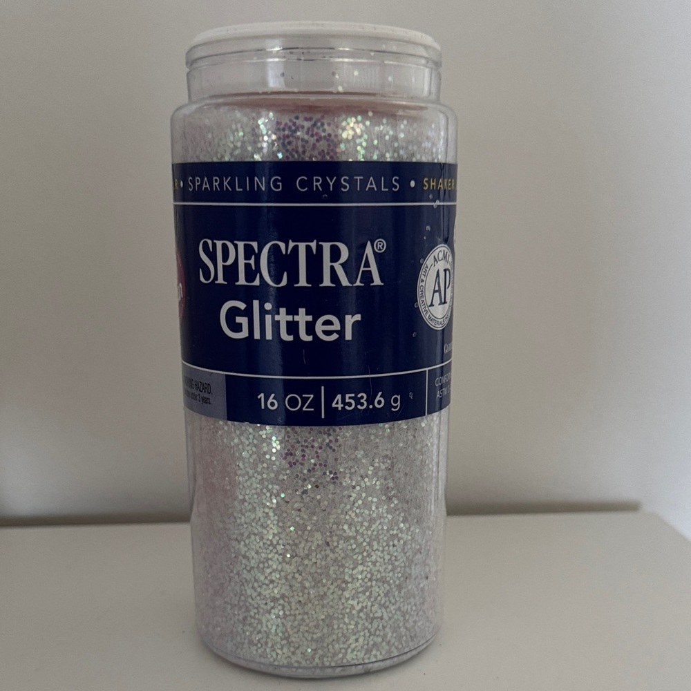 Spectra Glitter - Silver Sparkling Crystals